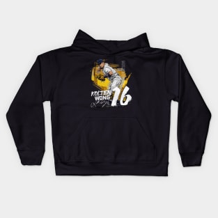 kolten wong state Kids Hoodie